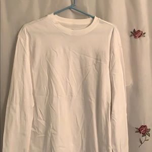Large White Mens shirt to be used as Sweater Dress